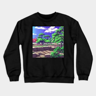 Anime Style Landscape Crewneck Sweatshirt